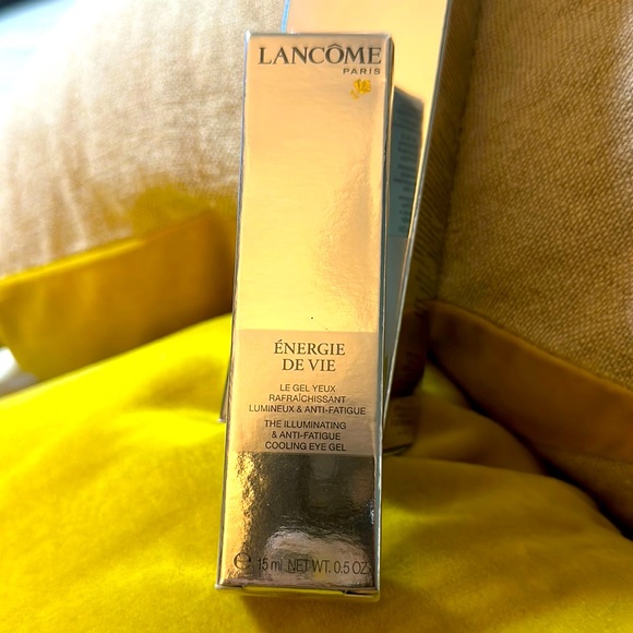 Lancome Other - New Energie De Vie illuminating, and anti-fatigue cooling eye gel 0.5oz NIB Seal